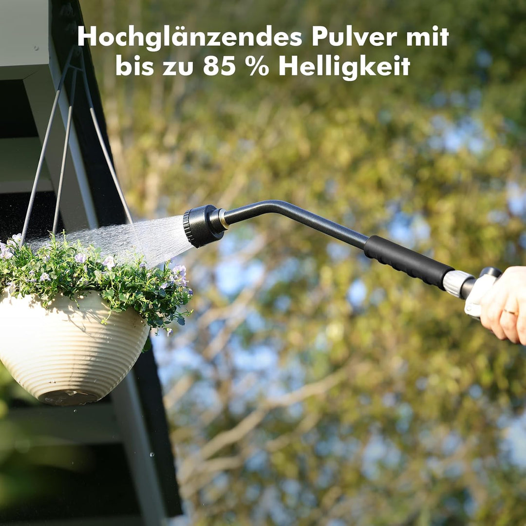 RESTMO Langer Giessstab, 61cm langer Gartenbrause mit voller, sanfter Dusche und Durchflusskontrolle