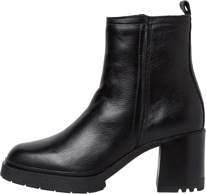 Tamaris Damen Stiefelette 1-25803-41 normal 36 EU Black Leather, 36 EU Black Leather