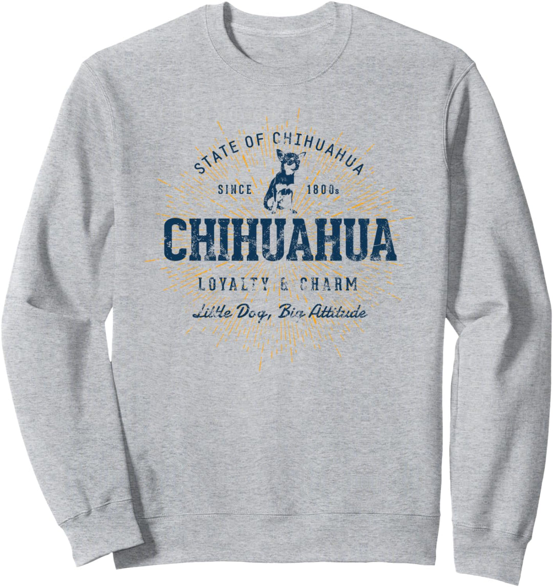 Retro Vintage Chihuahua Sweatshirt