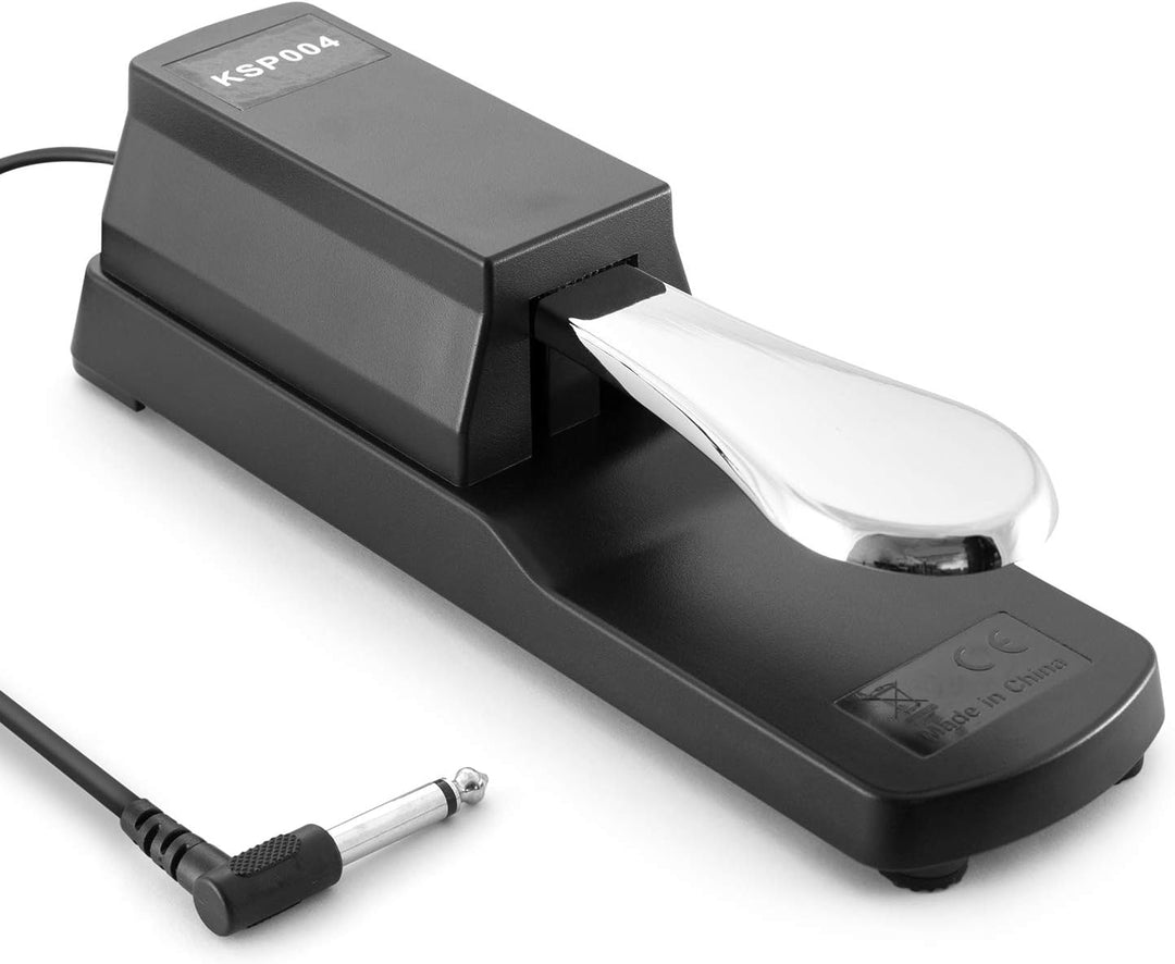 Sustain-Pedal für Keyboards und Digital Pianos Nur Pedal Einzeln, Nur Pedal Einzeln
