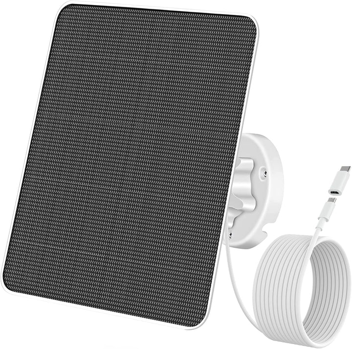 6W Solarpanel für drahtlose Überwachungskamera im Freien,5V IP65 wasserdichte Solarstromversorgung f