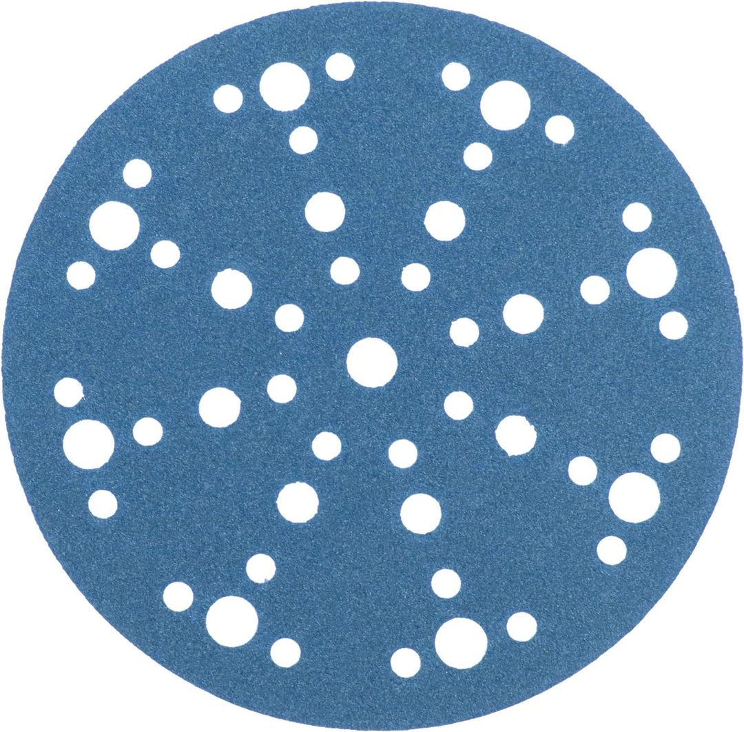 Trocken und nass Schleifpapier Schleifscheiben 150 mm klett mit 48 Löchern K100 50 St von WAbrasive
