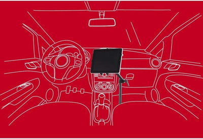RENSI DO-SP KFZ-Halter für 10-13 Zoll Tablet iPad Kindle Tolino Kamera Montage in Auto LKW Caravan a