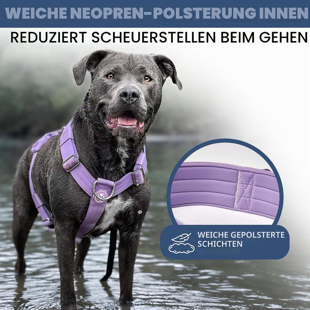 Spark Paws No Pull Hundegeschirr mit Griff für grosse Hunde, strapazierfähiges Hundegeschirr für gro
