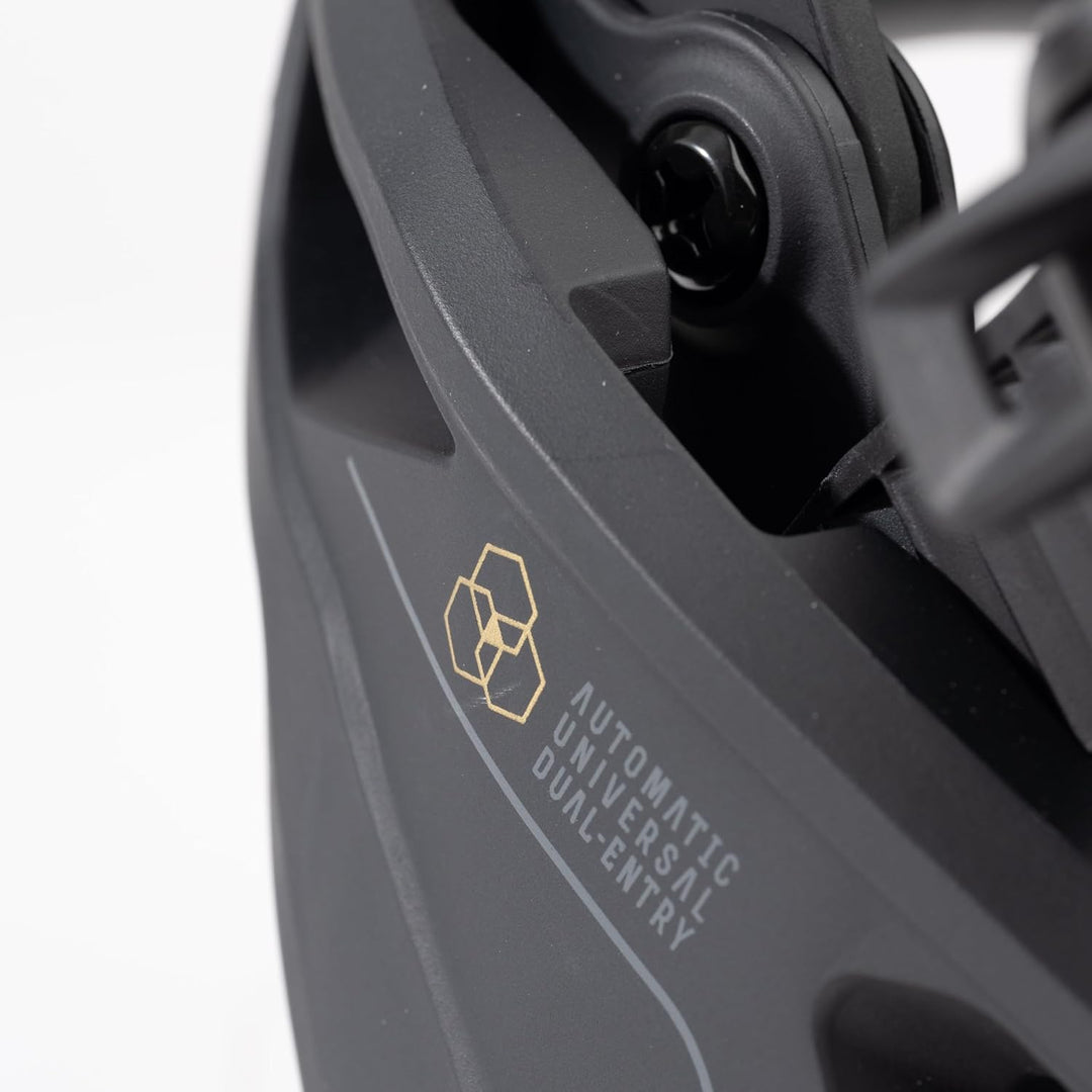 NIDECKER SUPERMATIC Bindung 2024 Black Schwarz M (4.5-8.5), Schwarz M (4.5-8.5)