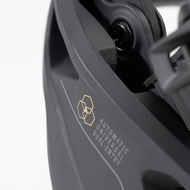 NIDECKER SUPERMATIC Bindung 2024 Black Schwarz M (4.5-8.5), Schwarz M (4.5-8.5)