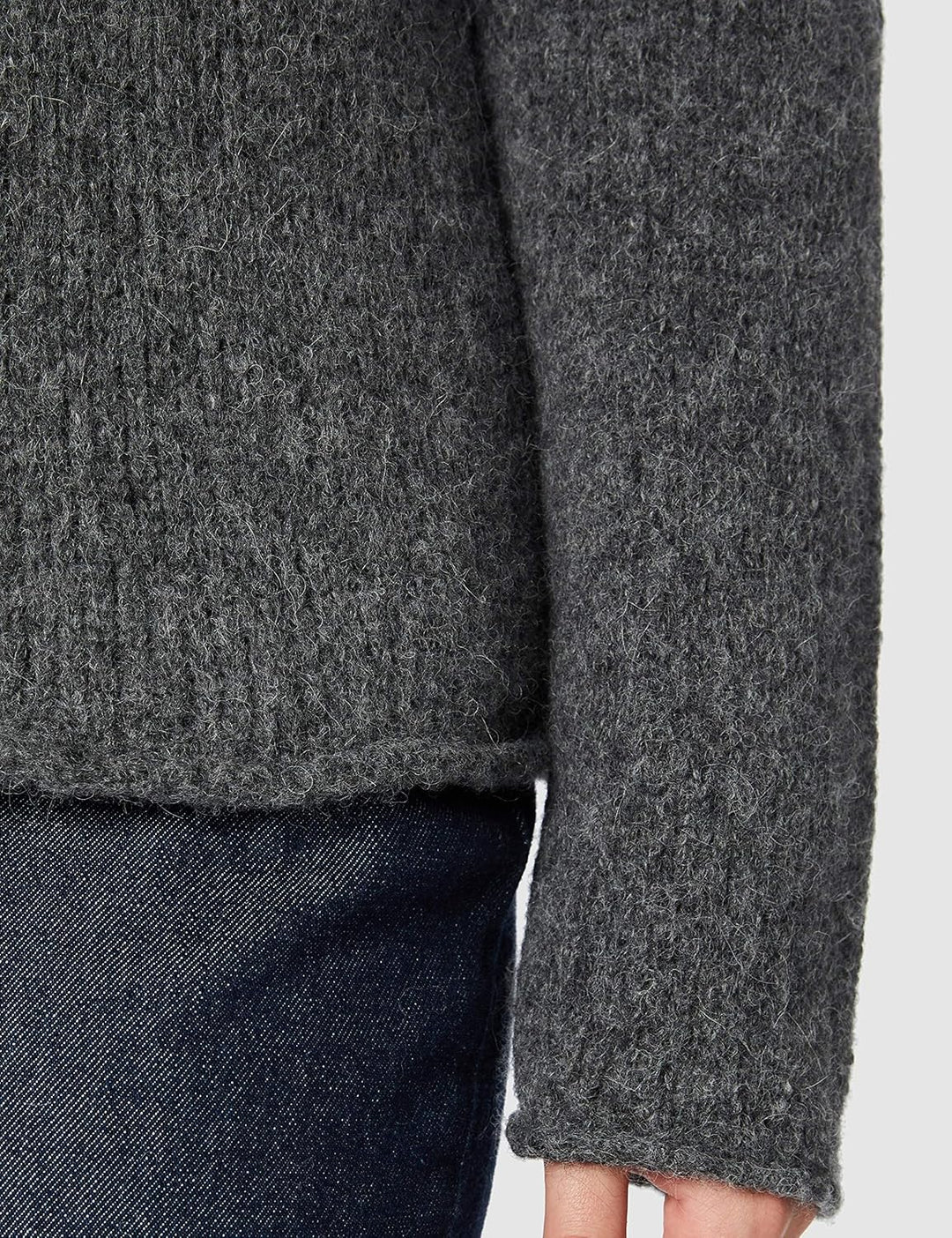 BOSS Damen C_faycles Pullover L Medium Grey30, L Medium Grey30