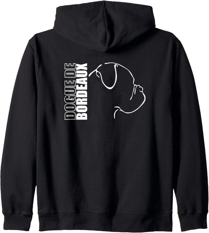 Dogue De Bordeaux Profil Hunderasse Hund Hunde Kapuzenjacke