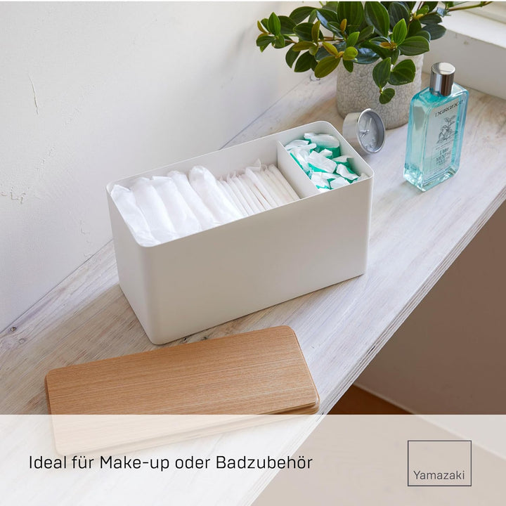 Sanitary storage box - Rin - natural Weiss, Weiss