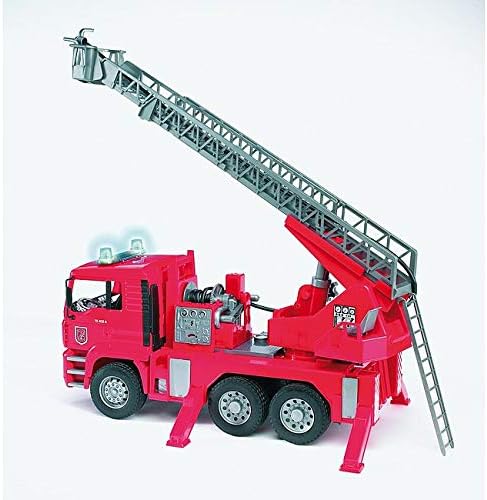 bruder 02801 - Zubehör Light & Sound Modul Trucks mit 4 Funktionen, Batterien - 1:16 Motorengeräusch