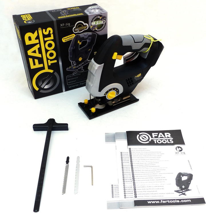 Fartools xf-jig Stichsäge kabellos Schnitt Maxi 60 mm 18 V