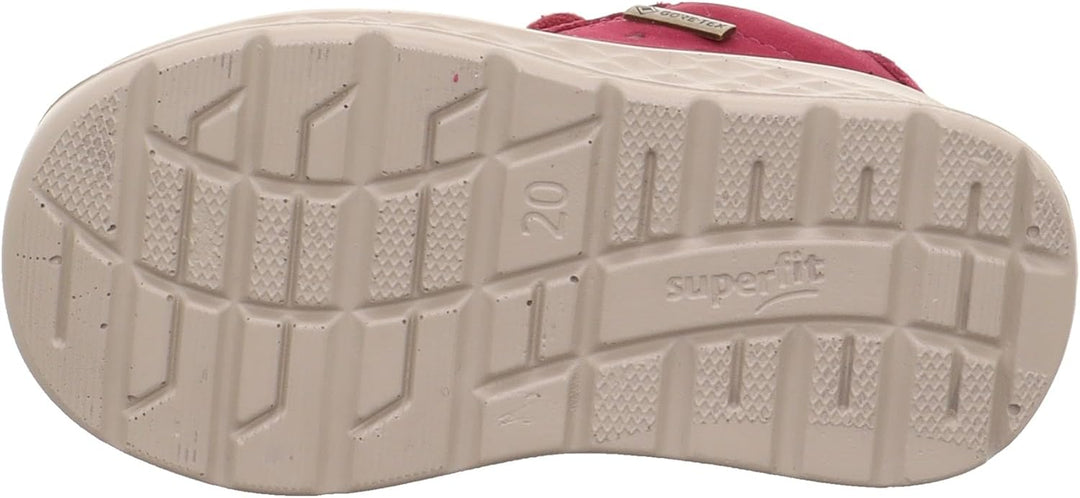 Superfit Baby-Mädchen Breeze 1000368 Lauflernschuh 21 EU Rot Pink 5010 1, 21 EU Rot Pink 5010 1