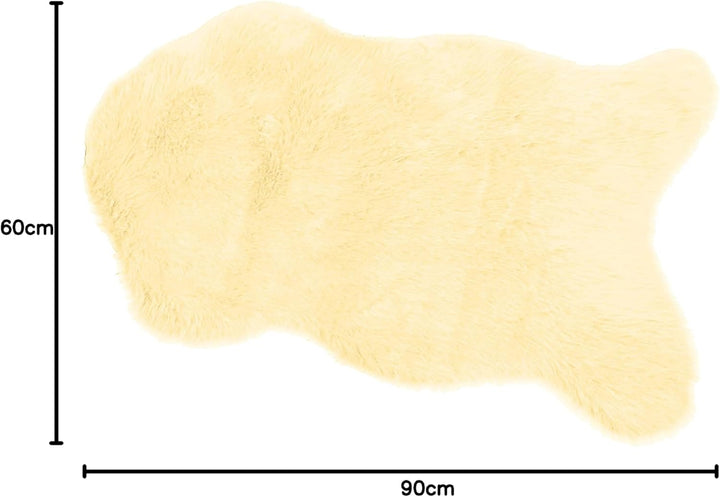 Kinzler J-10431/01, Farbe Natur Fellteppich, 100% Polyacryl im Flor Träger Abseite: 100% Polyester/M