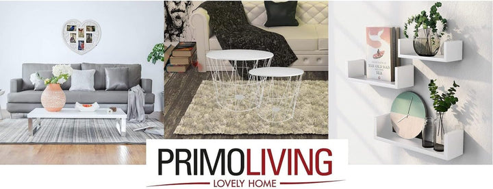 PrimoLiving Metall Blumenhocker/Beistelltisch 77792 eckig schwarz Gr. XL (31x31x80cm), Gr. XL (31x31