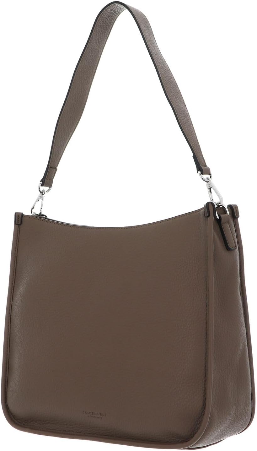 Seidenfelt Dale - Hobo Schultertasche 31 cm Almond Grey, Almond Grey