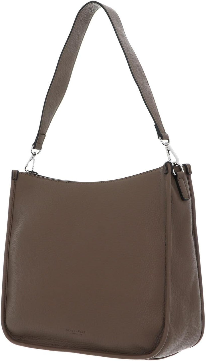 Seidenfelt Dale - Hobo Schultertasche 31 cm Almond Grey, Almond Grey