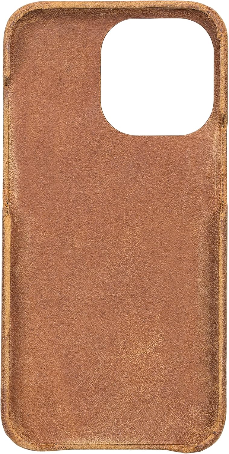 Solo Pelle Lederhülle für das iPhone 13 Pro in 6.1 Zoll Princeton Case Leder Hülle Ledertasche Backc