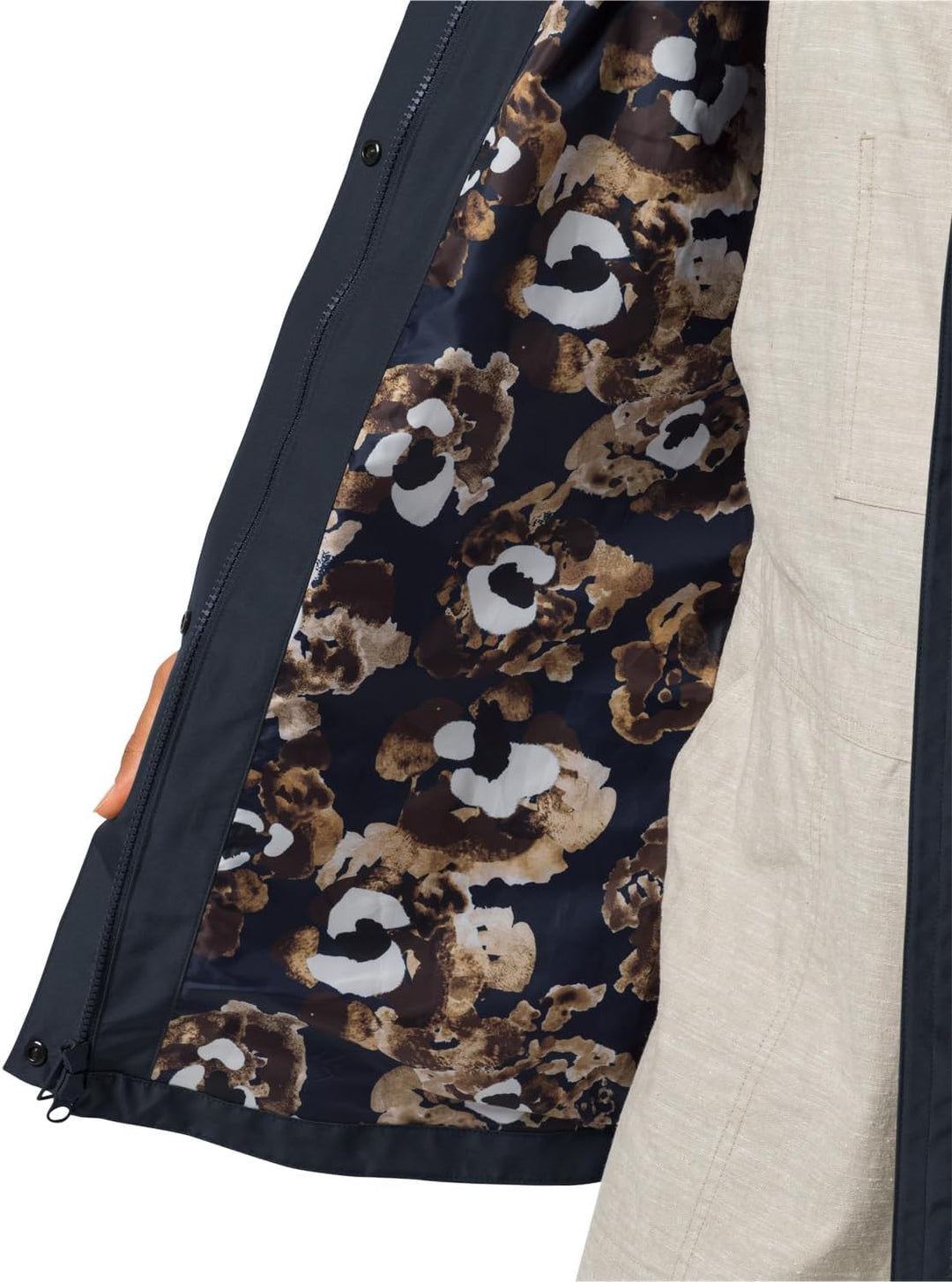 Jack Wolfskin Damen Cape York Paradise Coat W Mantel S night blue, S night blue