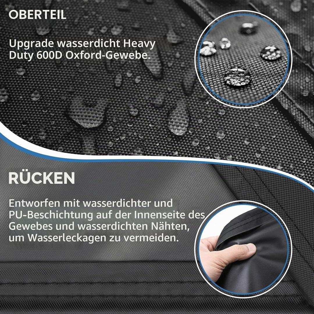 GARPROVM Abdeckung für Gartenmöbel, Abdeckplane Gartenmöbel Schutzhülle für Gartenmöbel Wasserdicht