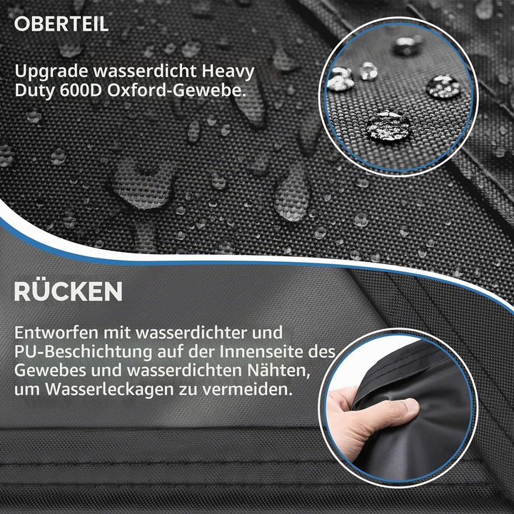 GARPROVM Abdeckung für Gartenmöbel, Abdeckplane Gartenmöbel Schutzhülle für Gartenmöbel Wasserdicht