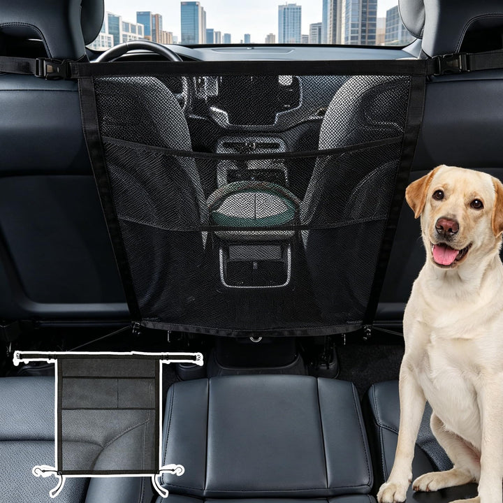 Hundegitter Auto,Hundenetz Auto,Rücksitzsperre,Autos Hundenetz Sicherheitsnetz,Autos Haustier Absper