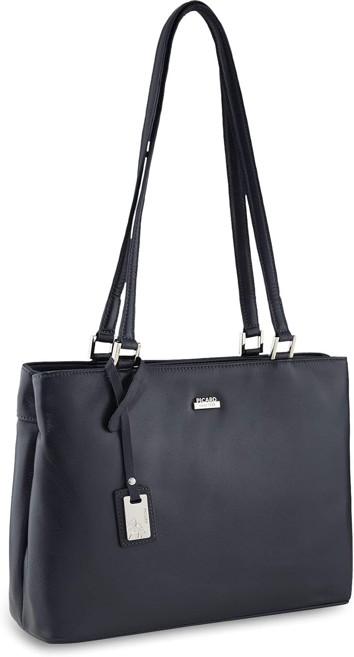 Picard Damen Shopper REALLY aus Echtleder Klein | mit Reissverschluss | Shopper | Alltag Einheitsgrö
