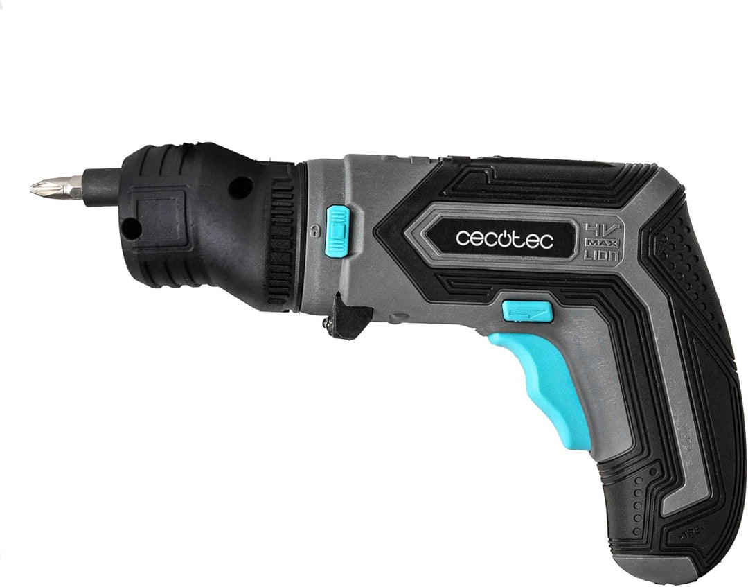 Cecotec Elektrischer Schraubendreher PowerGyro 3500 X-treme Set. Leistungsstark 6Nm, 4V 1500mAh Akku