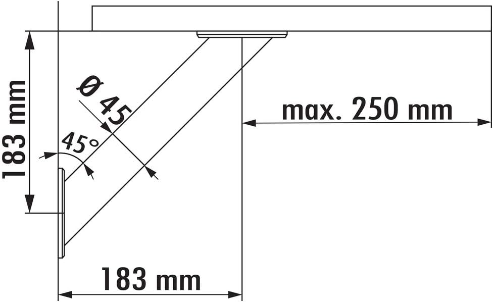 Naber Capitello 3. Konsole, Edelstahl