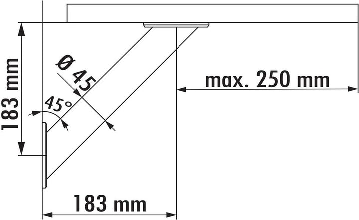 Naber Capitello 3. Konsole, Edelstahl