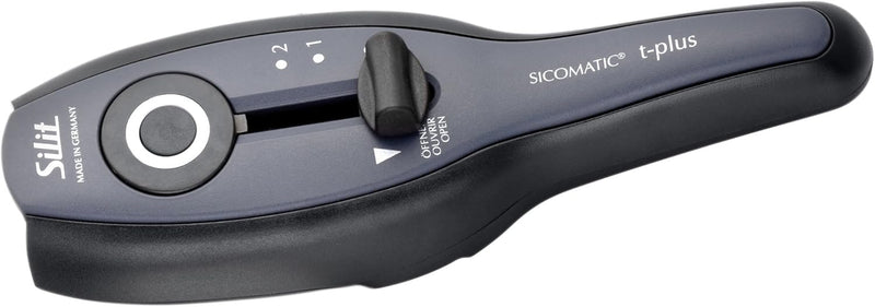 Silit Sicomatic t-plus Schnellkochtopf Set 2-teilig 4,5l + 3,0l, Schnelltopf 22 cm, Silargan Funktio