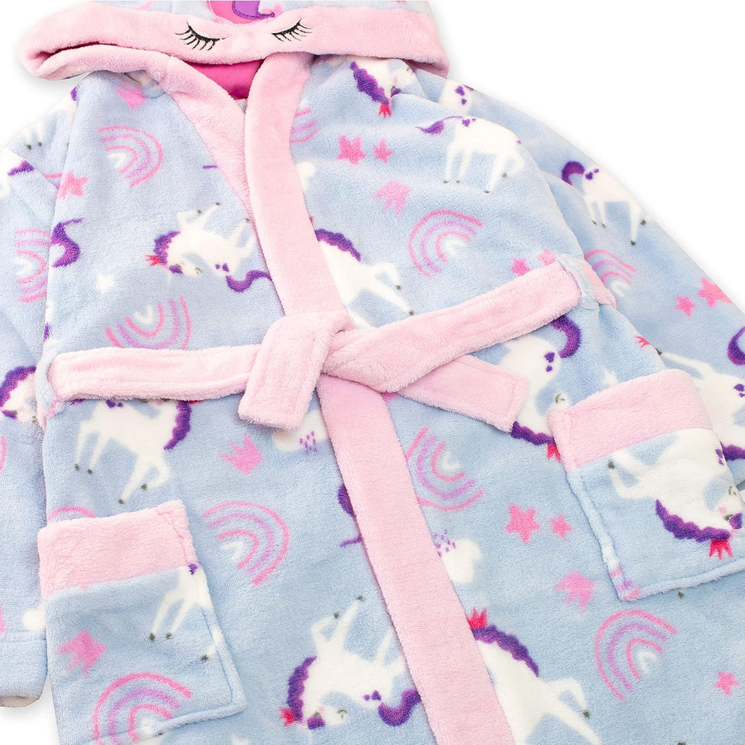 Harry Bear Mädchen Bademäntel Unicorn 128 Violett, 128 Violett