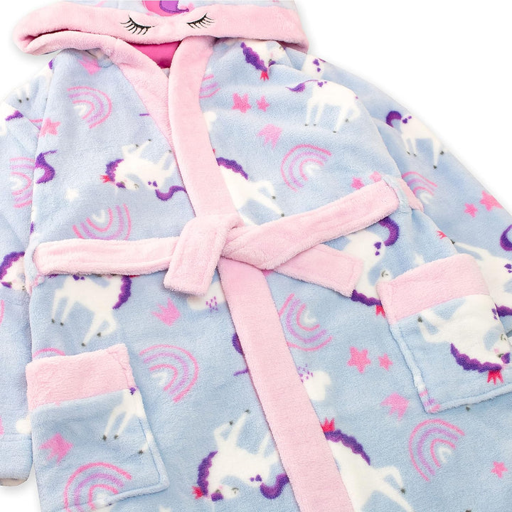 Harry Bear Mädchen Bademäntel Unicorn 128 Violett, 128 Violett