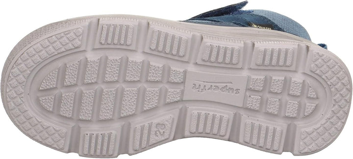 Superfit Jungen Mars Leicht Gefütterte Gore-tex Sneaker 26 EU Weit Blau Orange 8010, 26 EU Weit Blau