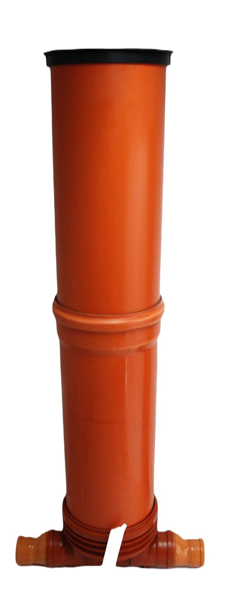 KG Kontrollschacht DN 400/2 x Anschlüsse160-125-110 Höhe 0,5m bis 2m Revisionsschacht Abwasserschach