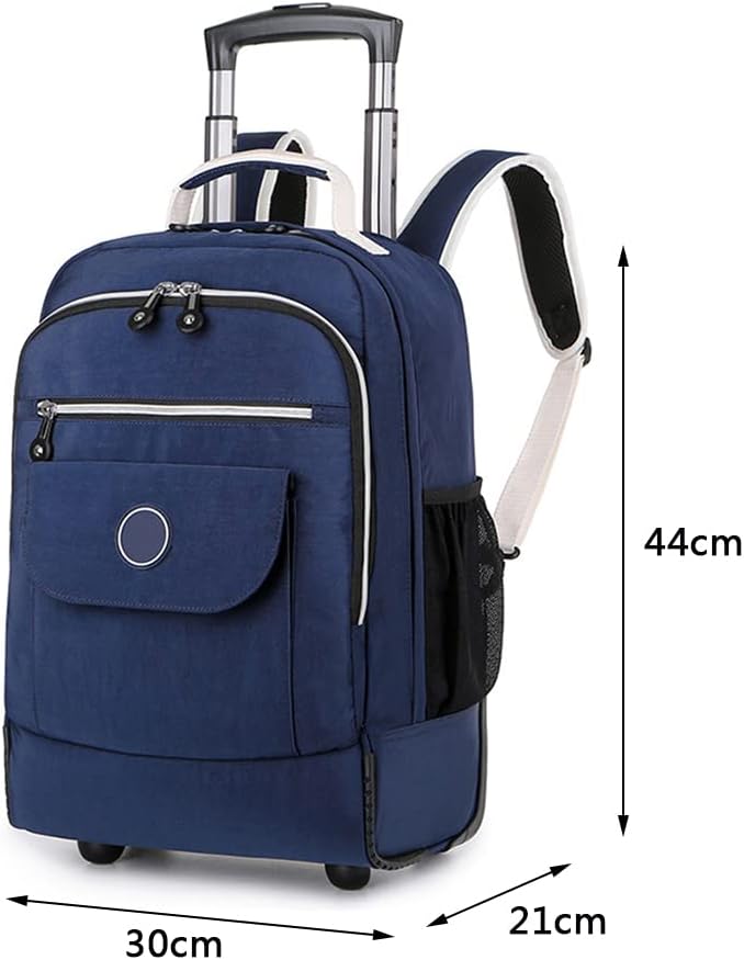 CONSIELI Trolley Rucksack mit Rollen Kinder Schulranzen Rucksäcke Multifunktionaler Schultrolley Sch