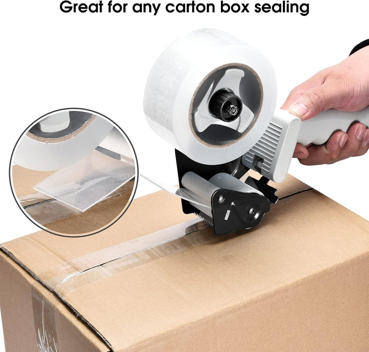 Pacific Mailer Klebebandabroller, 5,1 cm Klebebandabroller mit 5,1 cm Kartonverpackungsband, leichte
