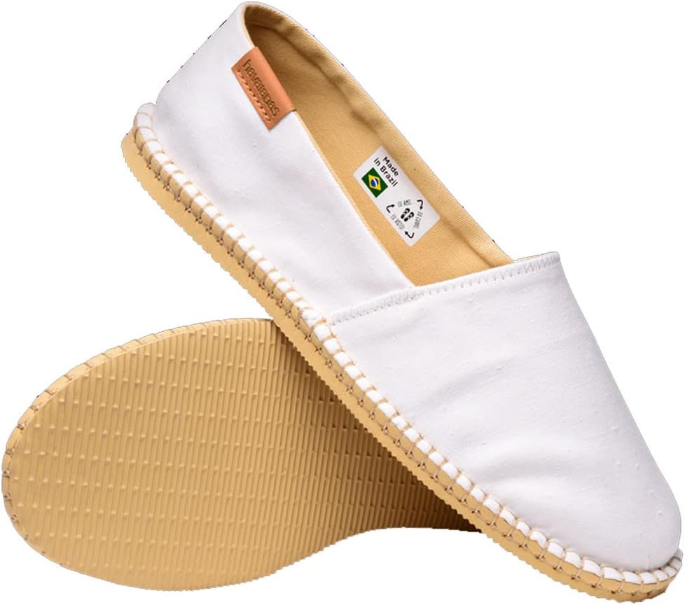 Havaianas Herren Origine Iv Espadrille-Sandale mit Keilabsatz 44 EU Weiss, 44 EU Weiss