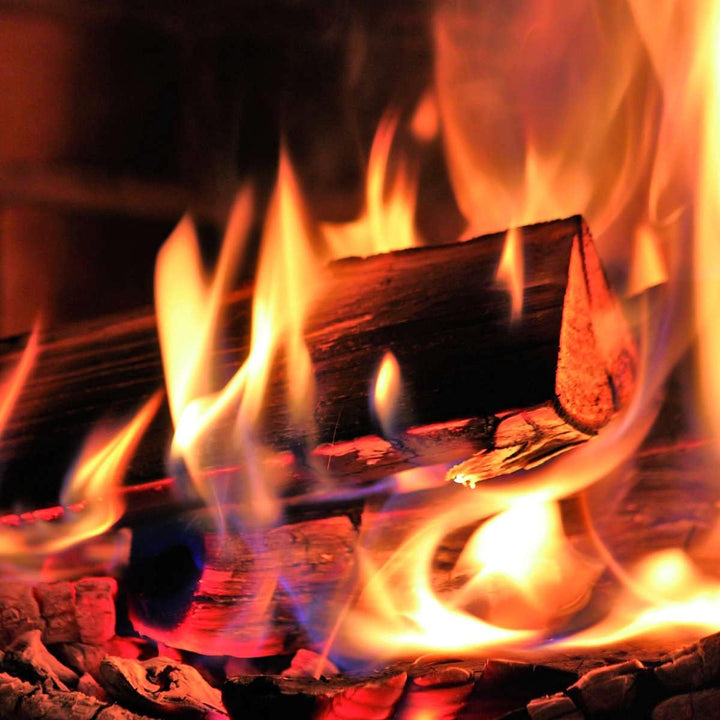 FLAMMBURO Entrusserblock - 3 Pack - Kaminentrusser zum Entfernen von Russ im Herdfeuer und Brennraum