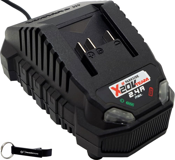 Angebot für Original 20V Ladegerät PLG 20 – passend für die Serie Parkside X 20 V Team – 2,4 A – ohn