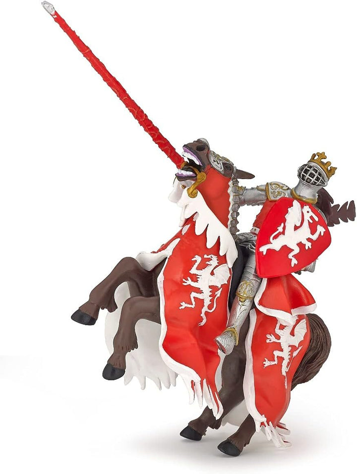 Papo Cheval du ROI au Dragon Rouge
