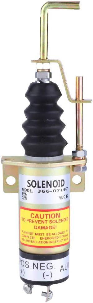 366-07197 SA-3405T Abschaltmagnetventil für Dieselgenerator Stromausfallventil Kraftstoffabschaltmag