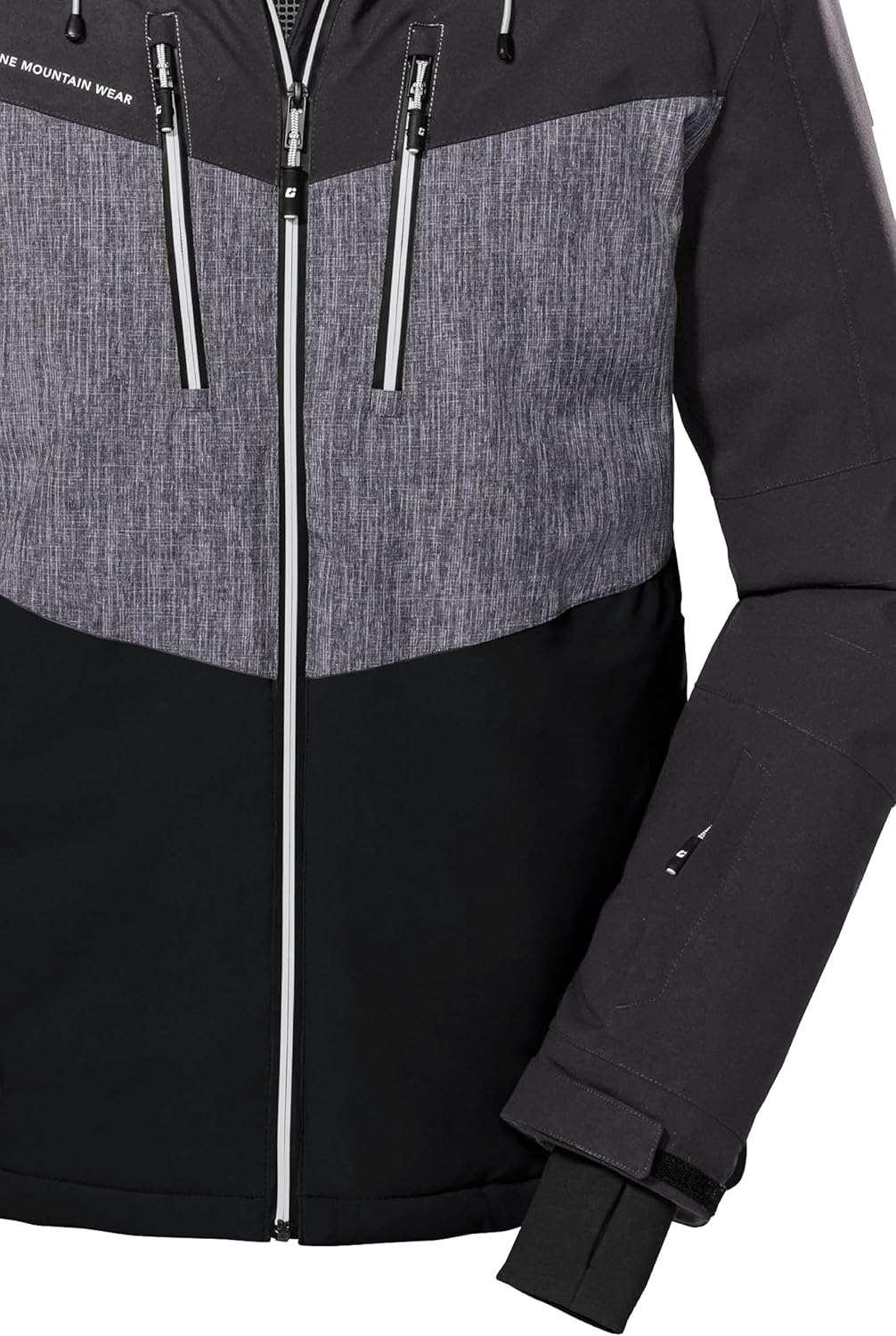Killtec Herren Ksw 45 Mn Ski Jckt Skijacke/Funktionsjacke mit abzippbarer Kapuze und Schneefang S du
