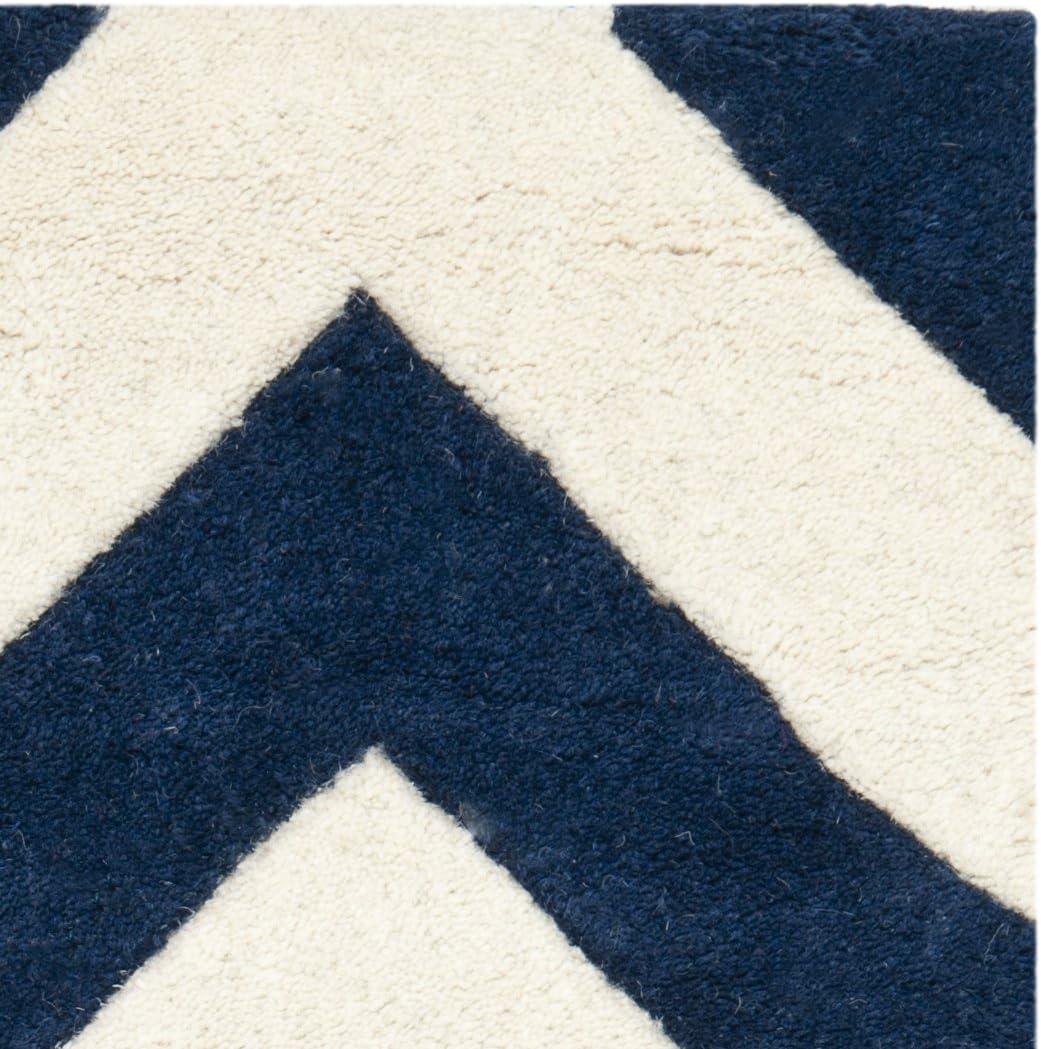 SAFAVIEH Zeitgenössische Teppich für Wohnzimmer, Esszimmer, Schlafzimmer - Chatham Collection, Kurze