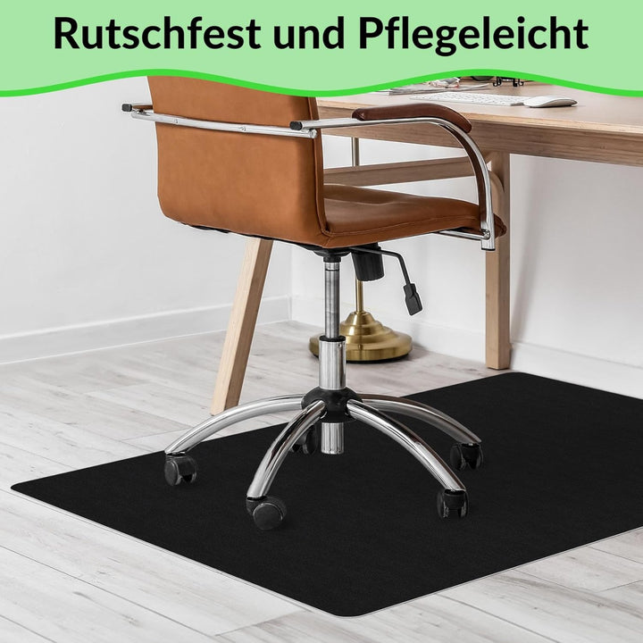ANRO Bodenschutzmatte Bürostuhl Unterlage Schreibtischstuhl Unterlage Bürostuhl Teppich rutschfeste