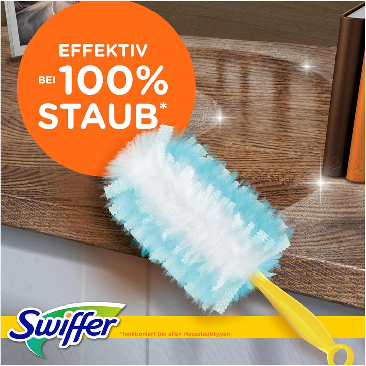Swiffer Staubmagnet 3x18 Nachfülltücher, Fängt Und Schliesst 3-mal Mehr Staub Und Haare Ein Als Herk