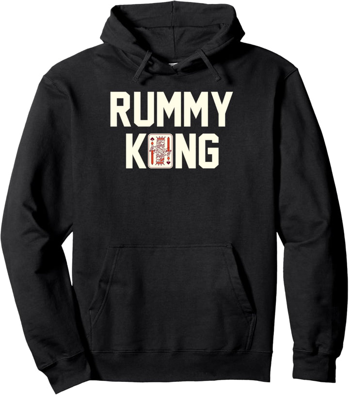 Kartenspiele - Rummy King Kartenspiel Pullover Hoodie