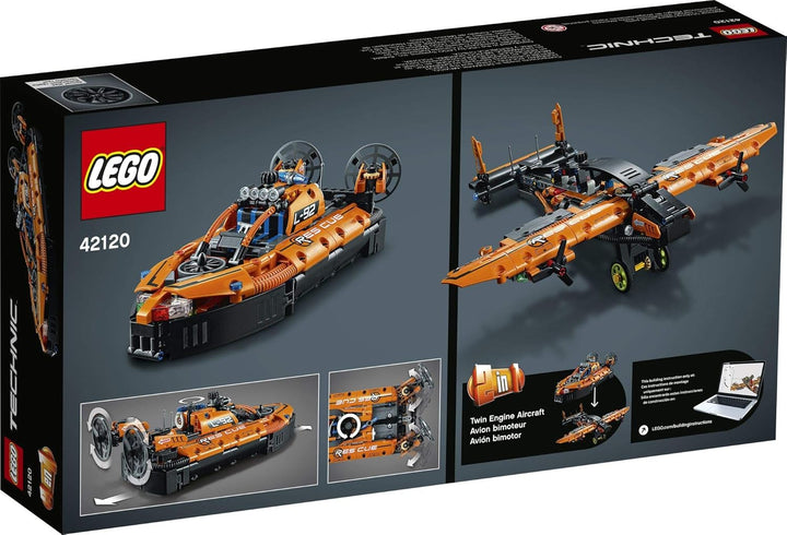 LEGO Technic 42120 - Rettungs-Luftkissenboot 2-in-1 (457 Teile) Neu 2021