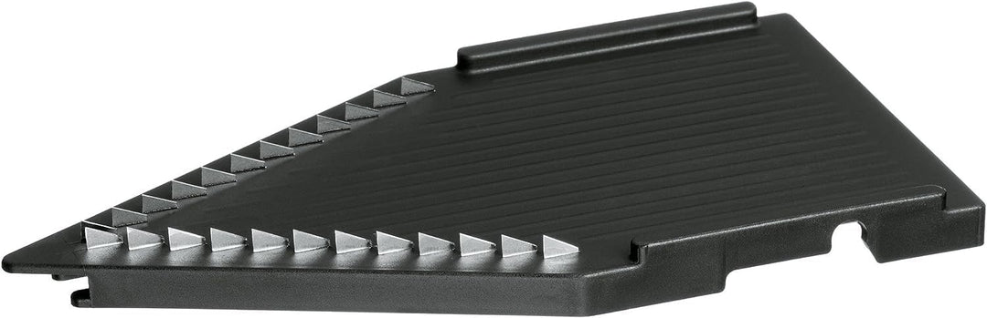 WMF Top Tools Gemüsehobel 37 x 12,5 cm, Cromargan Edelstahl, Hobeleinsatz, Fingerschutz, Aufbewahrun