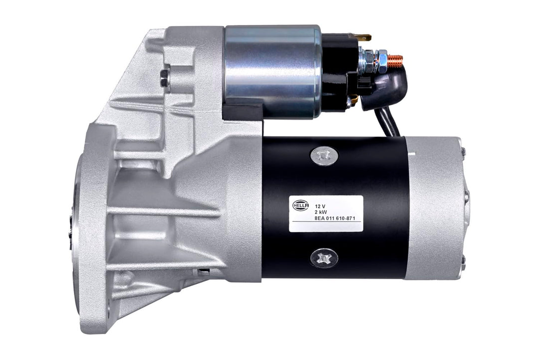 HELLA - Starter/Anlasser - 12V - 2kW - für u.a. Nissan Terrano II (R20) - 8EA 011 610-871