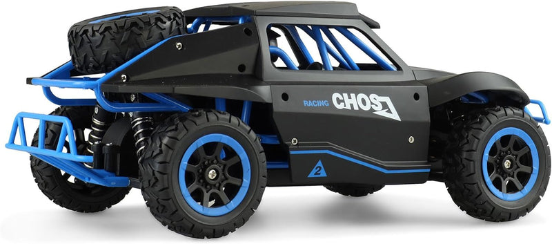 Amewi 22331 Ghost Dune Buggy 4WD 1:18 RTR, Schwarz/blau